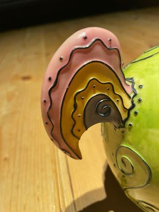 Gallina Ceramica Colorata Venezuelana