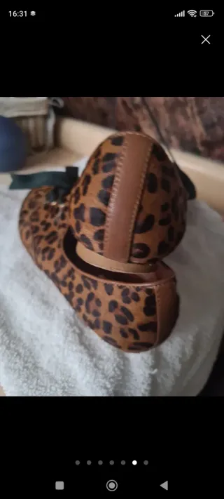 Zapatos Bimba y Lola estampado leopardo