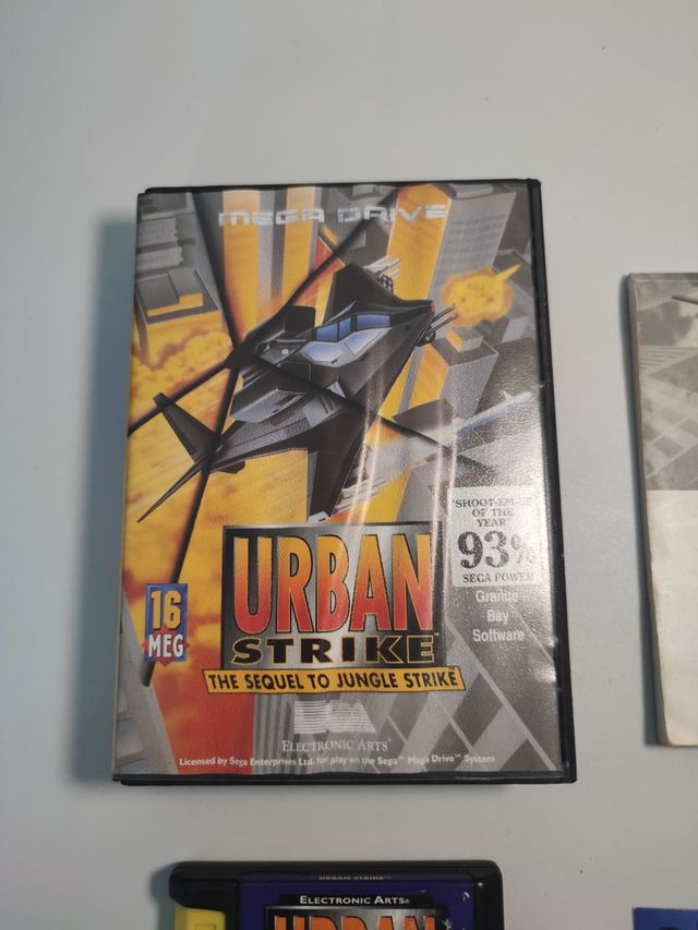 Urban Strike Sega Megadrive