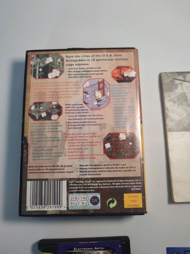 Urban Strike Sega Megadrive