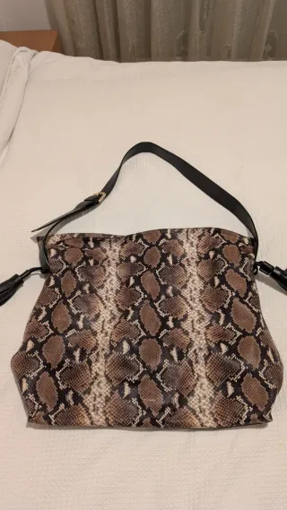 Bolso de mujer estampado serpiente
