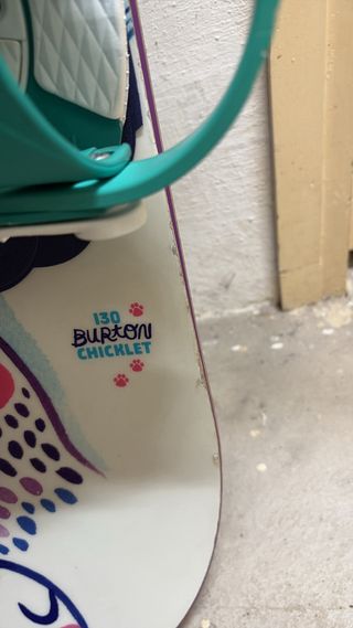Tabla Snowboard Burton Niña 130 sin fijaciones