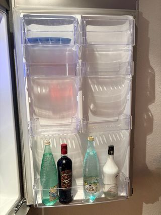 Nevera combi LG acero inoxidable