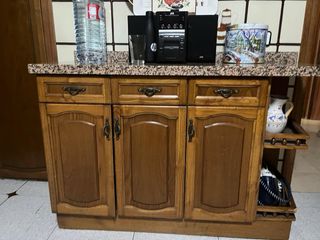 8m de Muebles Cocina en Roble Macizo y electromedr