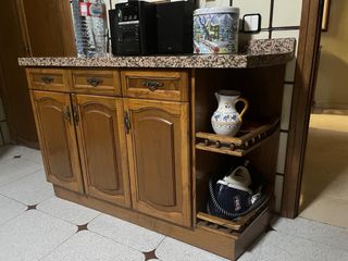 8m de Muebles Cocina en Roble Macizo y electromedr