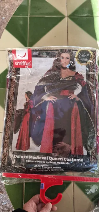 Disfraz Reina Medieval Smiffy's Talla Grande