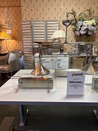 Chimenea de Bioetanol