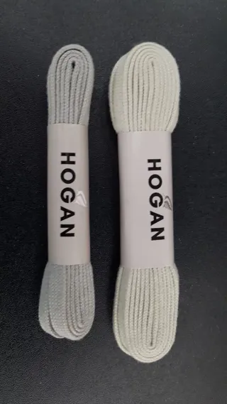Cordones Hogan Beige y Gris
