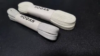 Cordones Hogan Beige y Gris