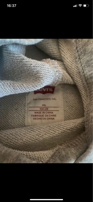 Conjunto Levis: Sudadera y Camiseta Niño