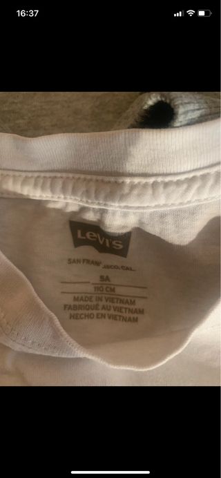 Conjunto Levis: Sudadera y Camiseta Niño