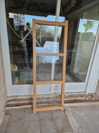 Ventana madera 160x60