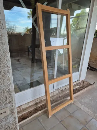 Ventana madera 160x60