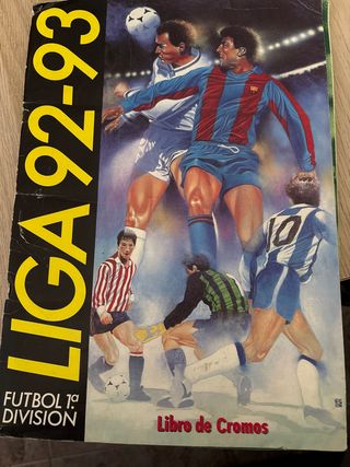 Álbum Liga 92-93 Ediciones Este