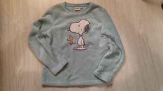 Pijama Snoopy Talla 9-10 Años Azul