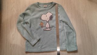 Pijama Snoopy Talla 9-10 Años Azul