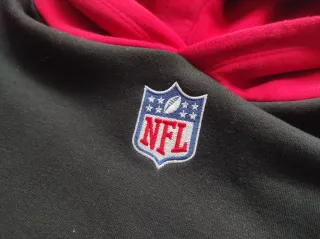Sudadera NFL Giants Negra y Roja