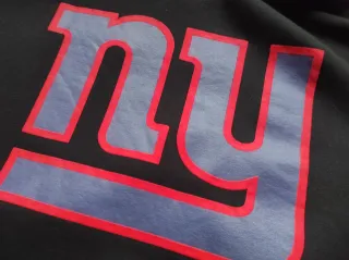 Sudadera NFL Giants Negra y Roja