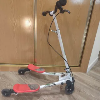 Patinete 3 ruedas rojo