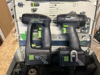 Taladro Atornillador Festool C 18 Taladro C15