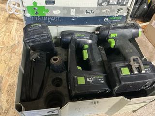Taladro Atornillador Festool C 18 Taladro C15