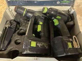 Taladro Atornillador Festool C 18 Taladro C15