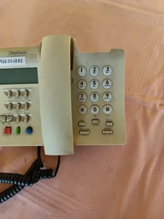 Teléfono fijo clásico Telefonica