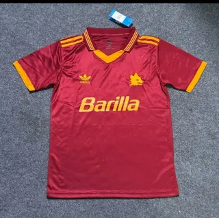 Camiseta Retro AS Roma Adidas Roja