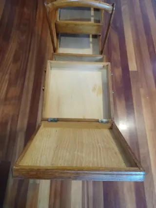 Costurero Francés Art Déco/Mid-Century en Madera