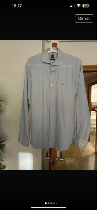 Camisa Pedro del Hierro Rayas Azul