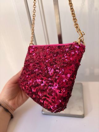 Borsetta Dolce & Gabbana con Paillettes Rosa