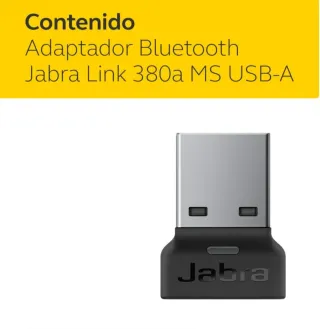 Jabra Link 380a MS Bluetooth USB-A