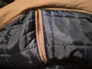 Chaqueta Five Seasons marrón y blanco