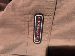 Chaqueta Five Seasons marrón y blanco