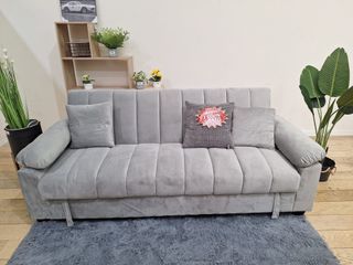 Sofá Cama Yadhi Gris 210x85cm