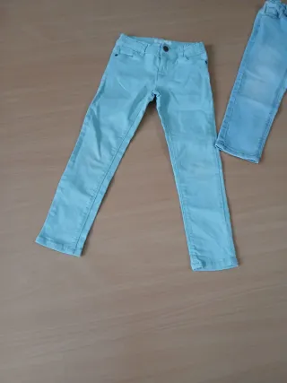 Lote 5 pantalones niña 5 años