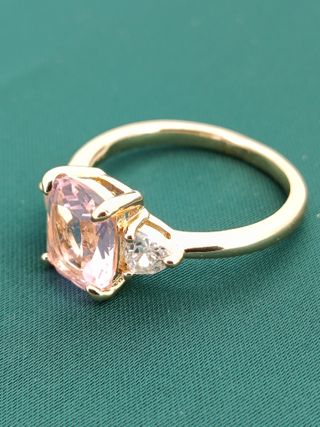 Anillo chapado Oro 18k, Nuevo, talla española 18.