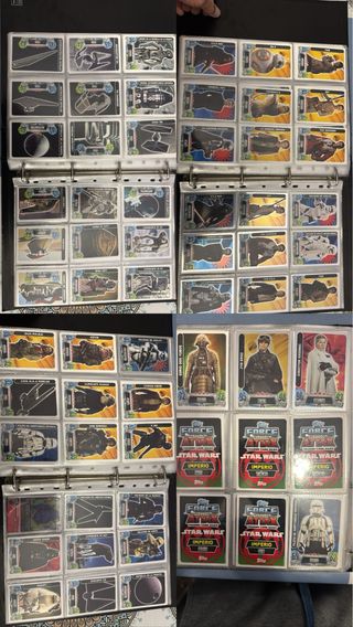 Colección Tarjetas Star Wars