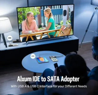 Adaptador SATA a USB 3.0 HDD/SSD 2'5 y 3'5