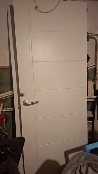 Puertas blancas moderna