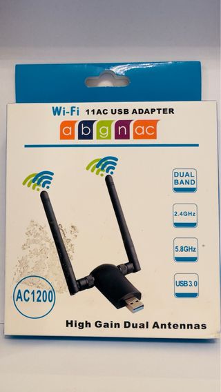 Adaptador WiFi USB AC1200 Dual Band