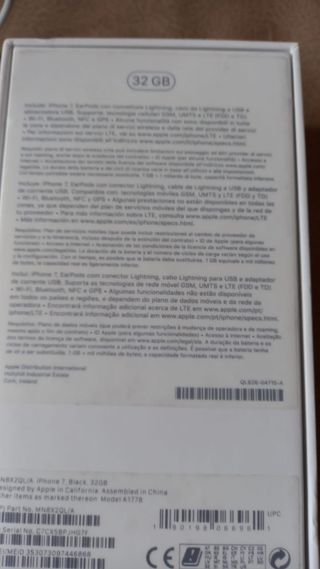 Iphone 7 de 32 GB