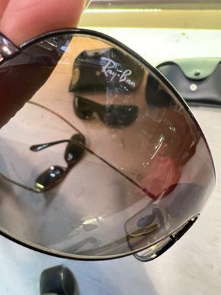 Lote 3 Gafas de Sol Ray-Ban  vintage con Estuches