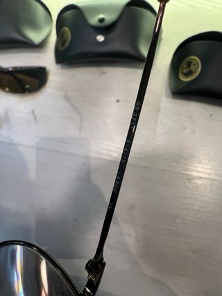 Lote 3 Gafas de Sol Ray-Ban  vintage con Estuches