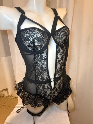 Conjunto Lenceria Sexy Negro
