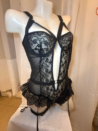Conjunto Lenceria Sexy Negro