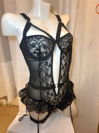 Conjunto Lenceria Sexy Negro