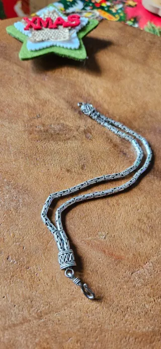 Bracciale snake argento 925 a due fili