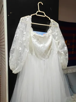 Vestido blanco de fiesta