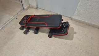 Banco de pesas plegable